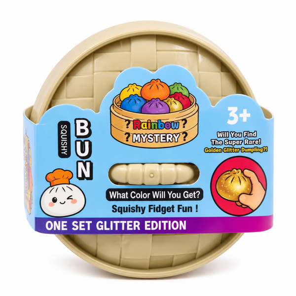 Mystery Glitter Dumpling Squishy Small