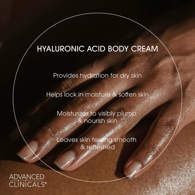 Advanced Clinicals Hyaluronic Acid Cream