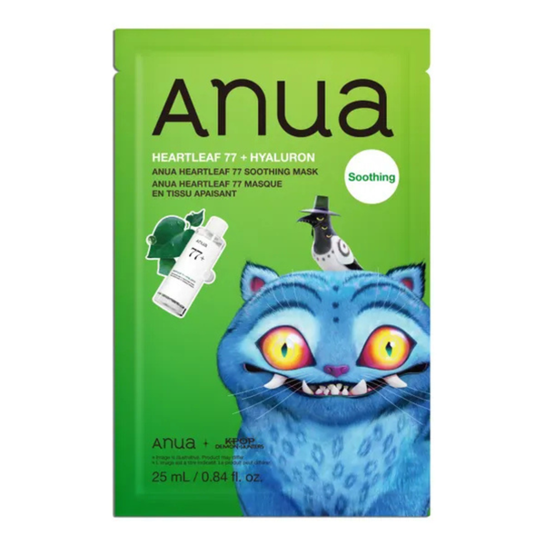 Anua K-Pop Demon Hunters Heartleaf 77 Soothing Mask Depry & Sussie
