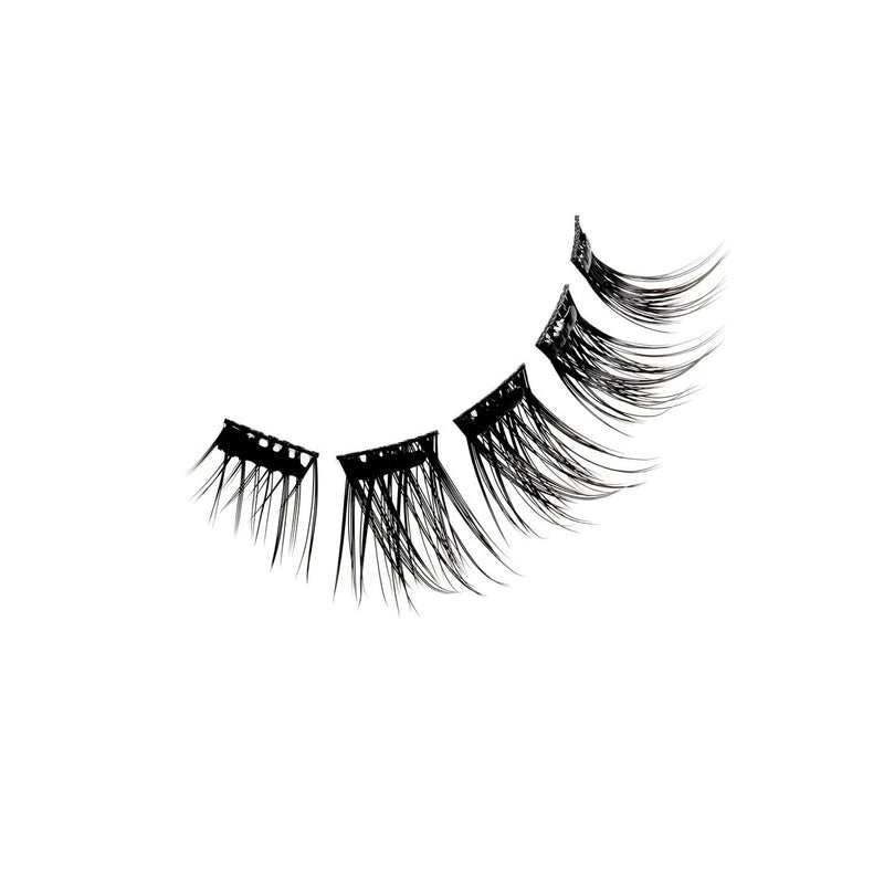 Ardell Press On Lash Wispies Natural, pre-glued wimperclusters in 60 stuks