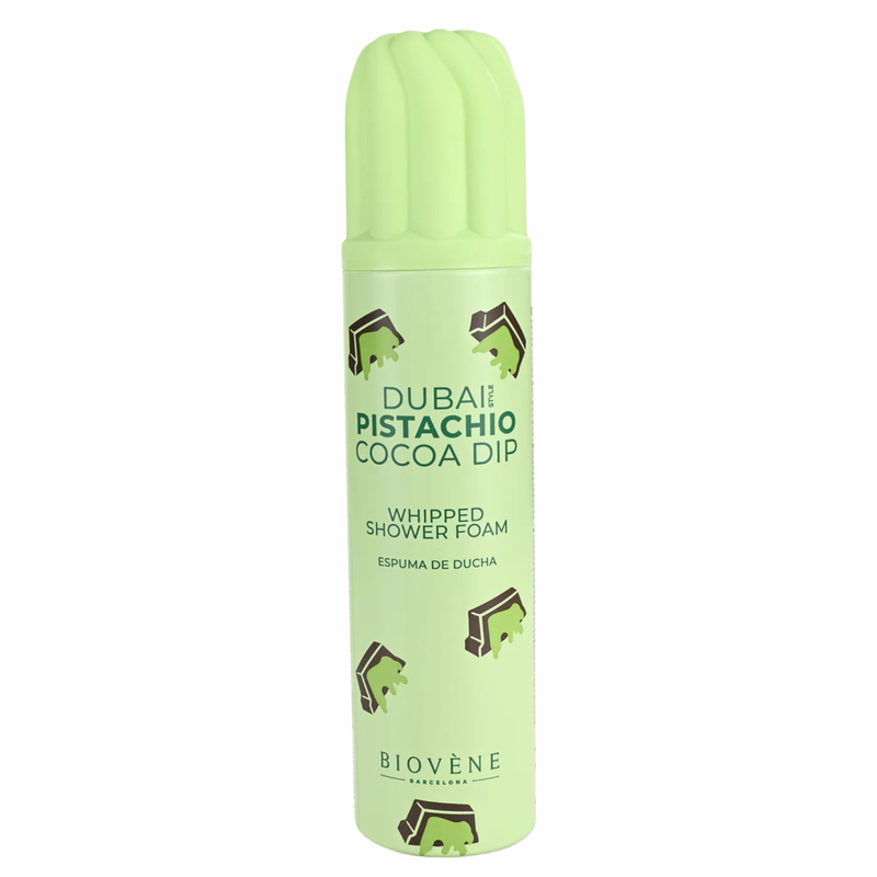 Biovene Dubai Pistachio Cocoa Dip Whipped Shower Foam