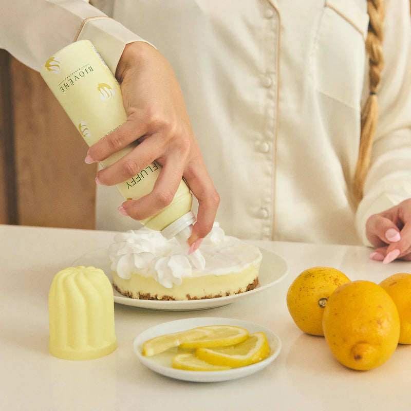 Biovene Fluffy Lemon Meringue Whipped Shower Foam