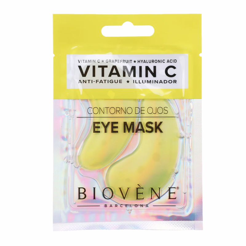 Biovene Vitamin C Eye Pad Mask With Grapefruit & Hyaluronic Acid