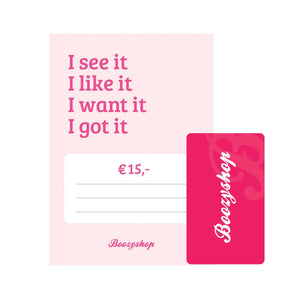 Chèque cadeau 15 euros