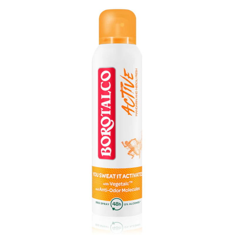 Borotalco Borotalco Active Deodorant Spray Mandarin and Neroli Scent
