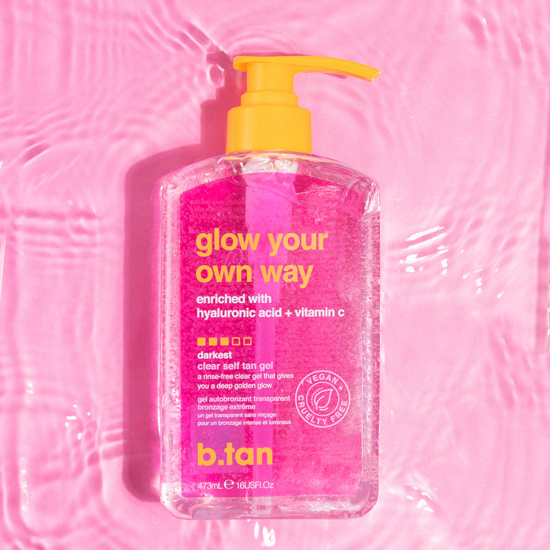 B.tan Glow Your Own Way Self Tan Gel