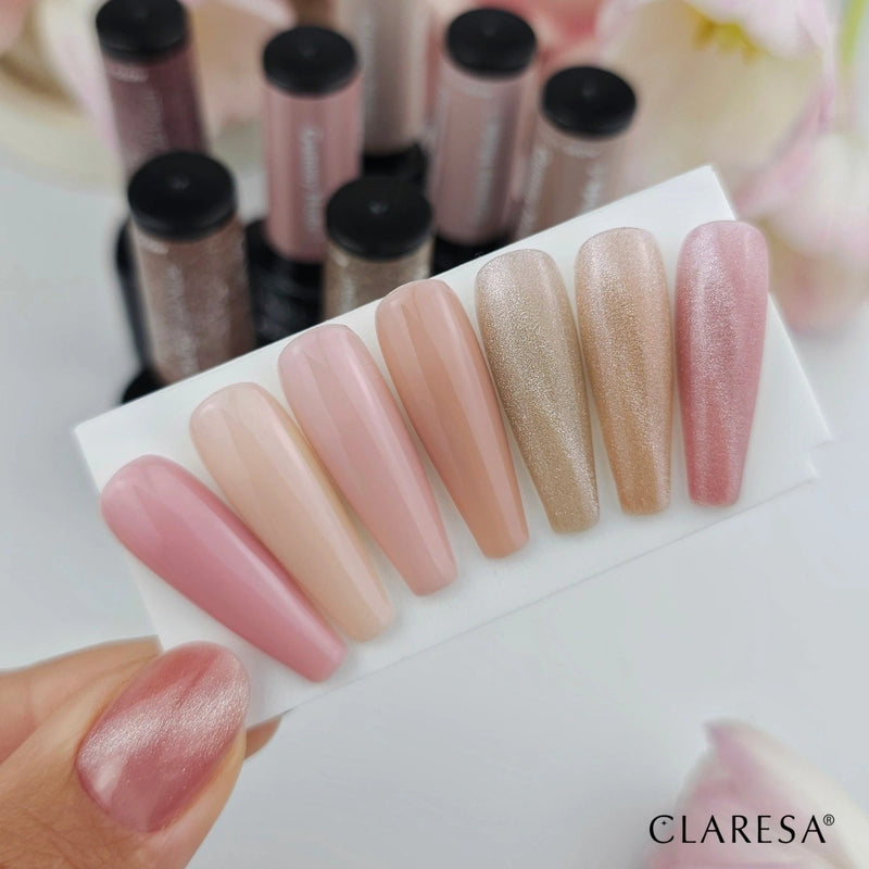 Claresa UV/LED Nail Polish Nude Glow Gummy Nude 2