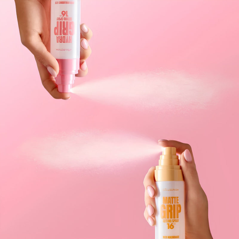 Collection Matte Grip Setting Spray, een fixatiespray voor make-up met matte finish