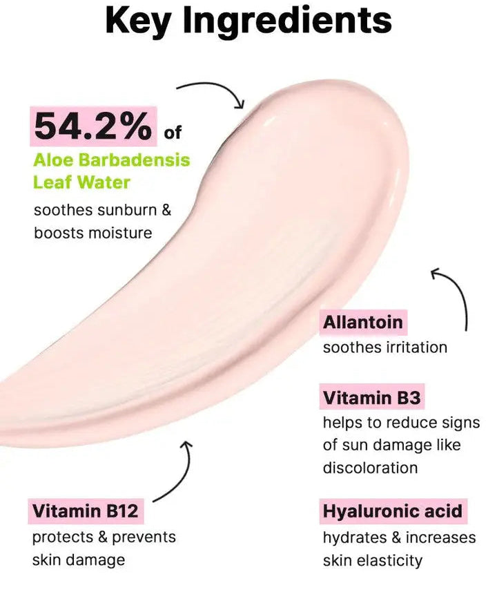 COSRX Aloe 54.2 Aqua Tone-up Sunscreen SPF50+ PA++++