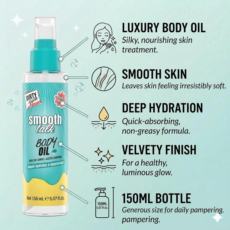 Dirty Works Smooth Talk Body Oil 2