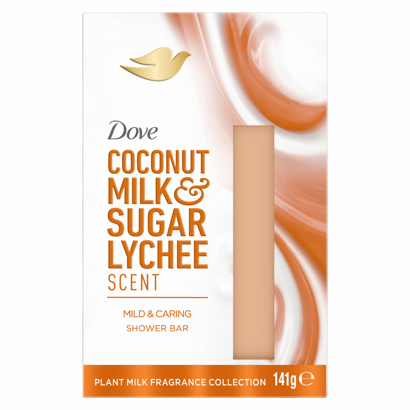Dove Coconut Milk & Sugar Lychee Beauty Bar, hydraterende zeep met kokosmelk en lychee