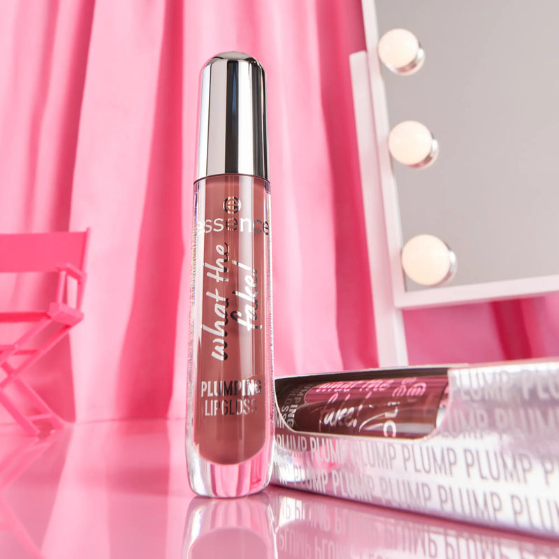 Essence What The Fake! Plumping Lip Gloss 103 Bare But Better