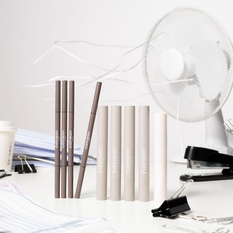 Everybody London Brow Definer Medium Brown, wenkbrauwpotlood voor gedefinieerde wenkbrauwen, foto 4 van 6