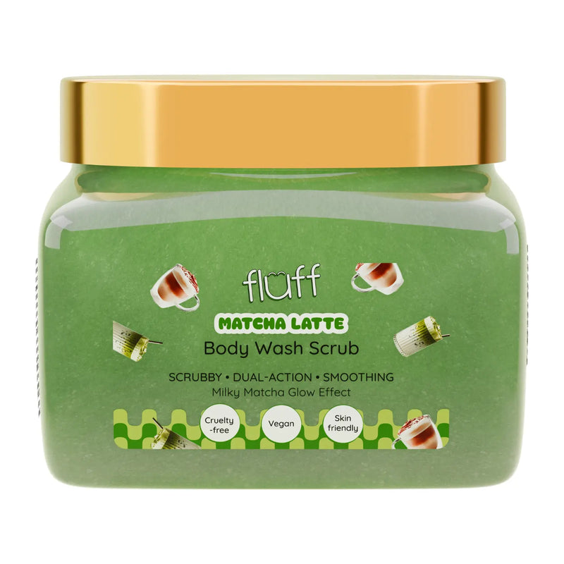 Fluff Body Scrub Matcha Latte