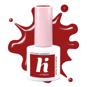 Vernis gel UV 275 rouge sombrero