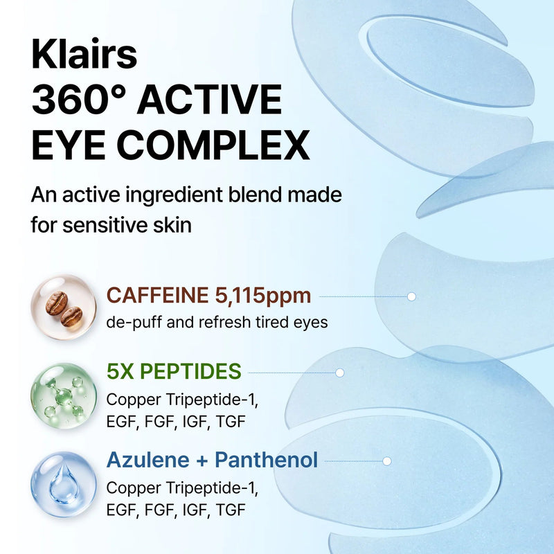 Klairs Blue Caffeine Full Cover Eye Patch