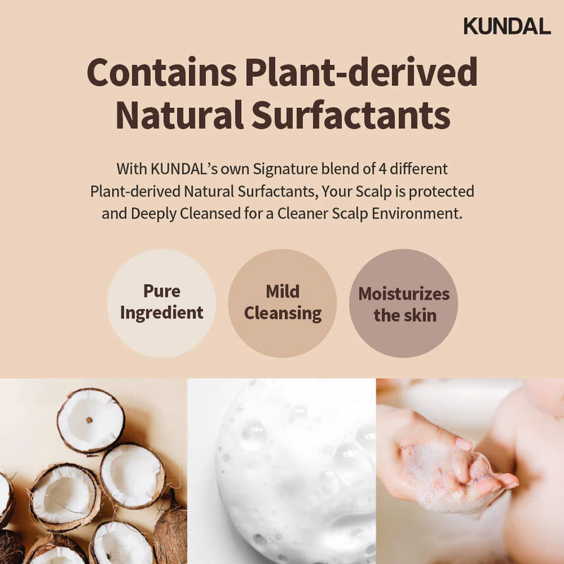 Kundal Honey & Macadamia Nature Shampoo White Musk