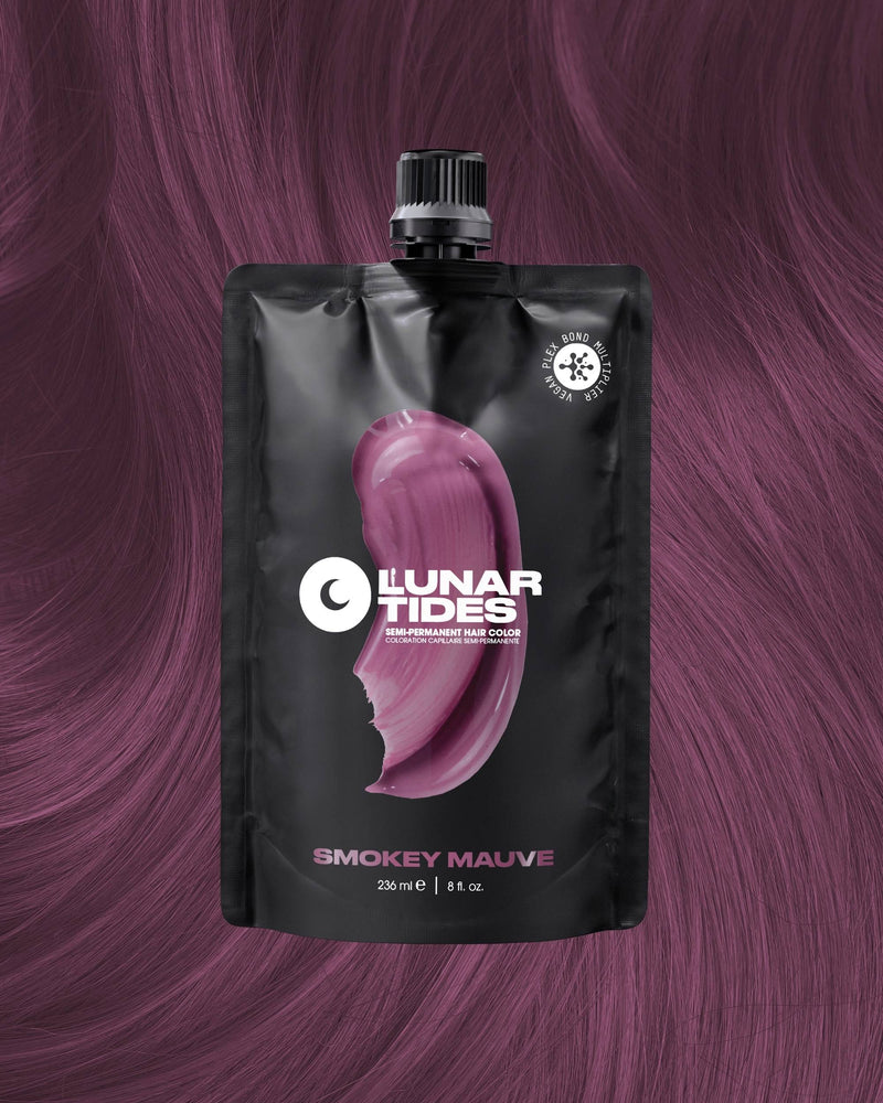 Lunar Tides Semi Permanent Hair Color Smokey Mauve, semi-permanente haarverf, foto 6 van 6
