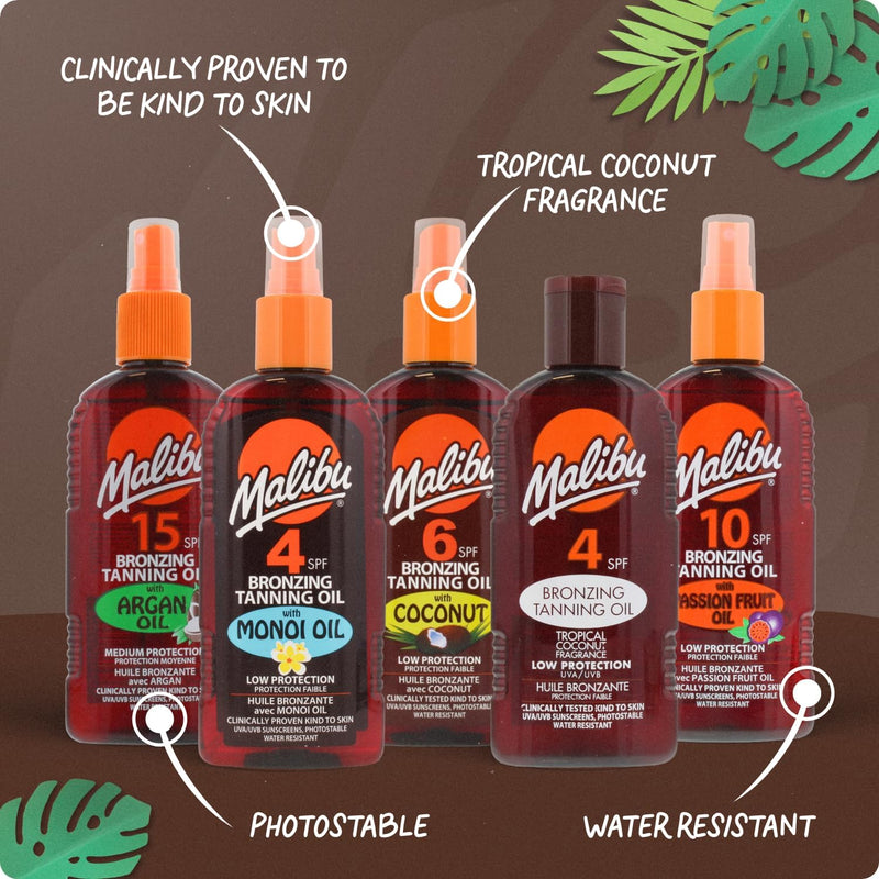 Malibu Suncare SPF 30 Dry Oil Spray 200 ml.