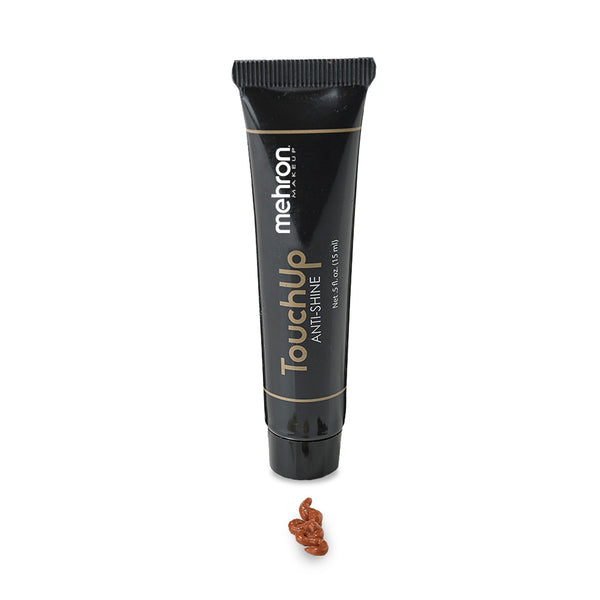 Mehron Makeup TouchUp Anti Shine Gel Dark Tint