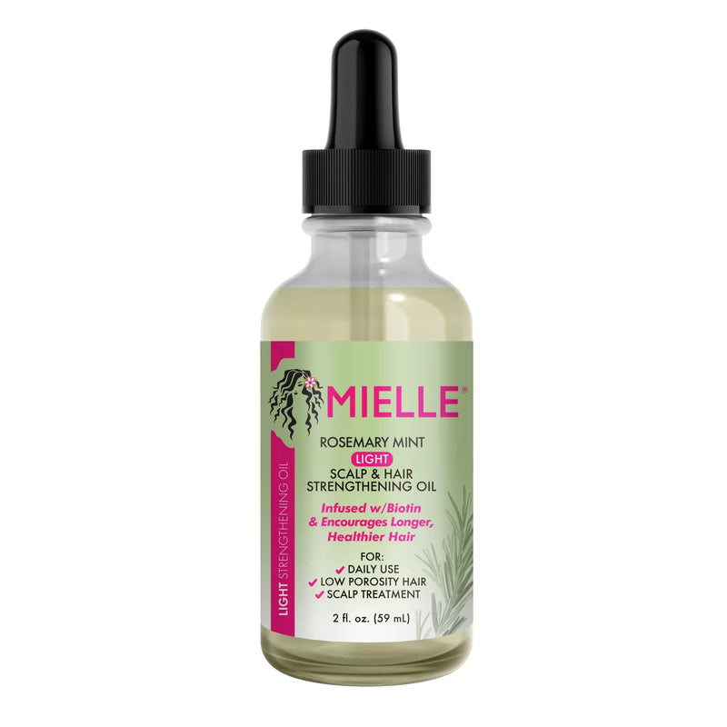 Mielle Organics Rosemary Mint Scalp & Hair Strengthening Oil Light