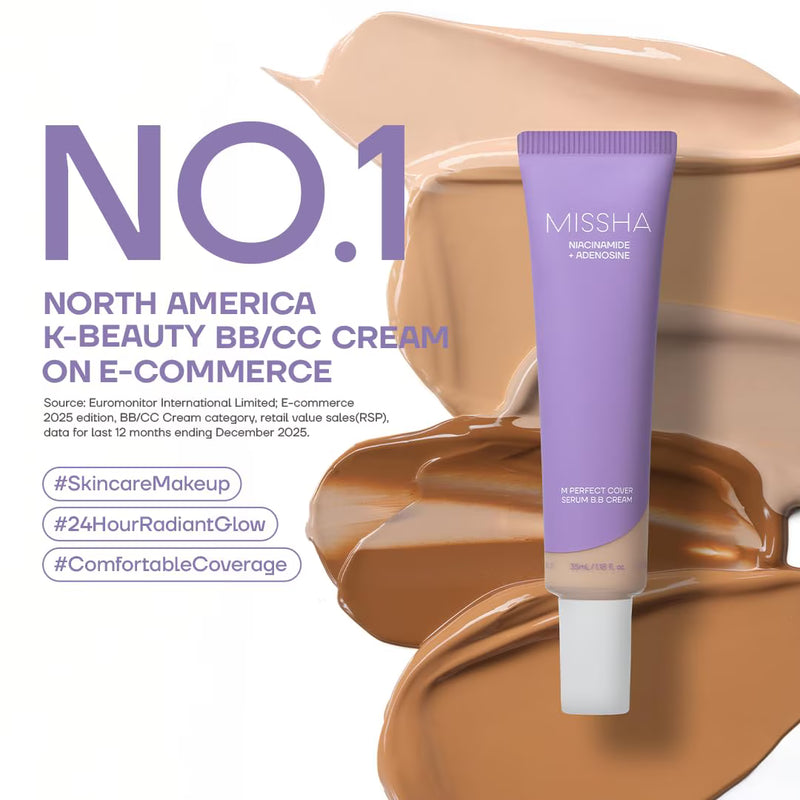Missha M Perfect Cover Serum B.B Cream Pro 17 Fair