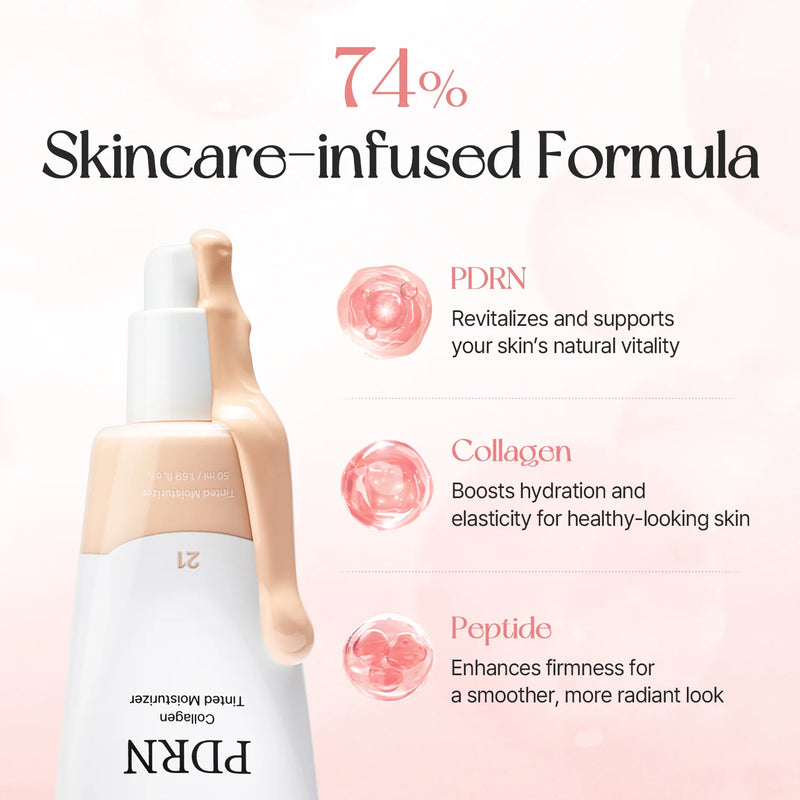 Mixsoon PDRN Collagen Tinted Moisturizer 50 Haze