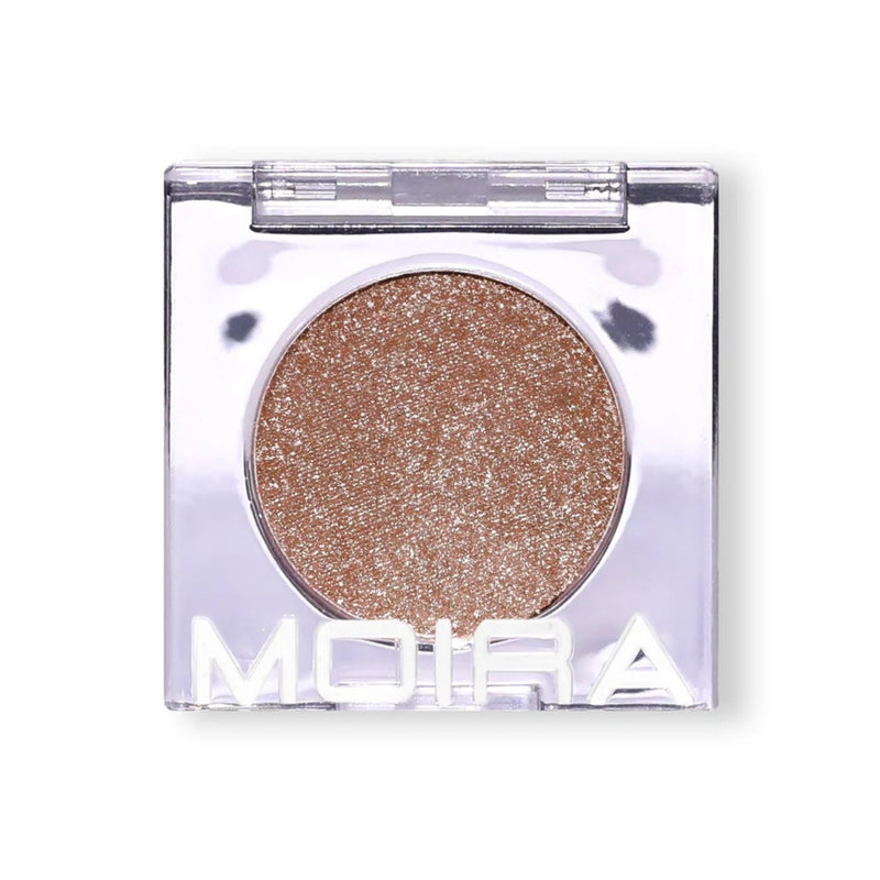 Moira Chroma Light Shadow 025 Venus Rising, roze gouden metallic oogschaduw