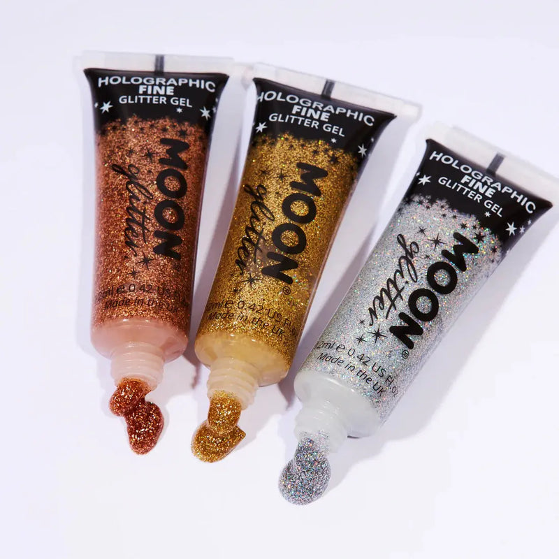 Moon Creations Holographic Glitter Gel Purple