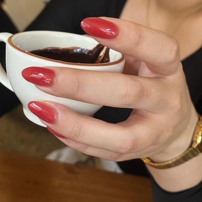 Nailo gellak stickers Red Seduction, diep klassiek rood