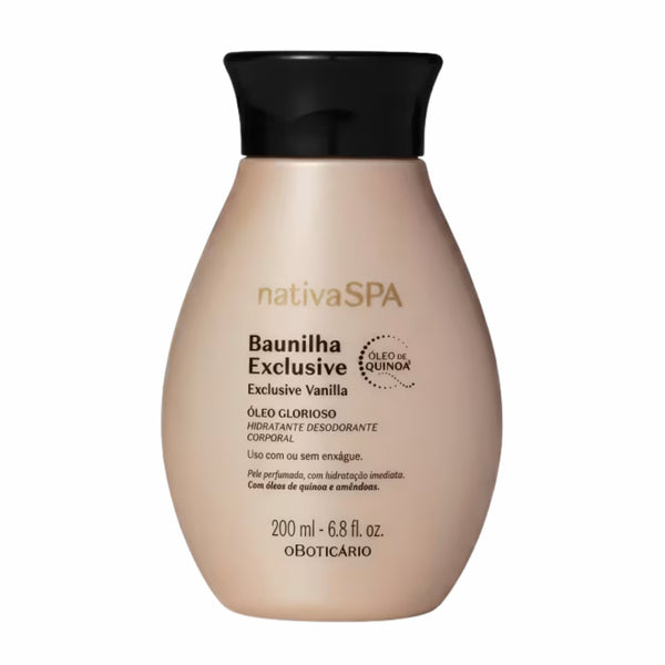 Native Nativa Spa Madagascar Vanille Hydrating Oil, hydraterende lichaamsolie met vanillegeur