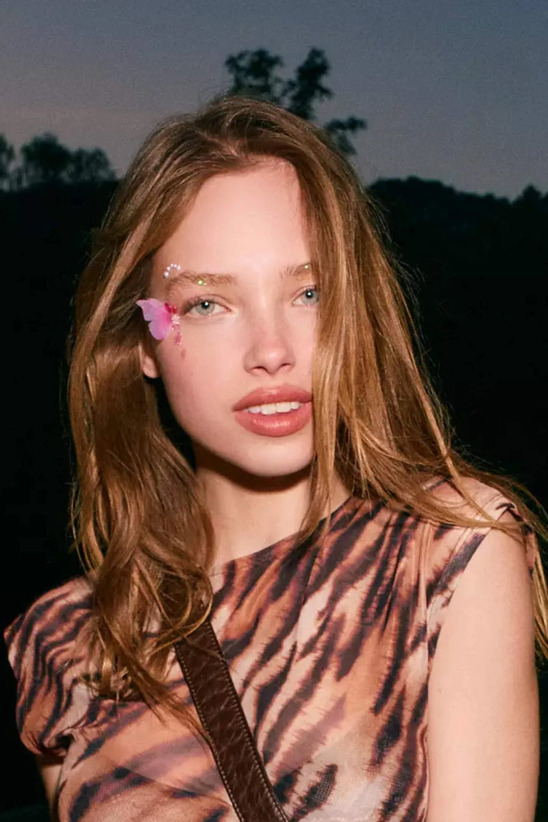 Never Have I Ever Face Adornments Crystal Bloom