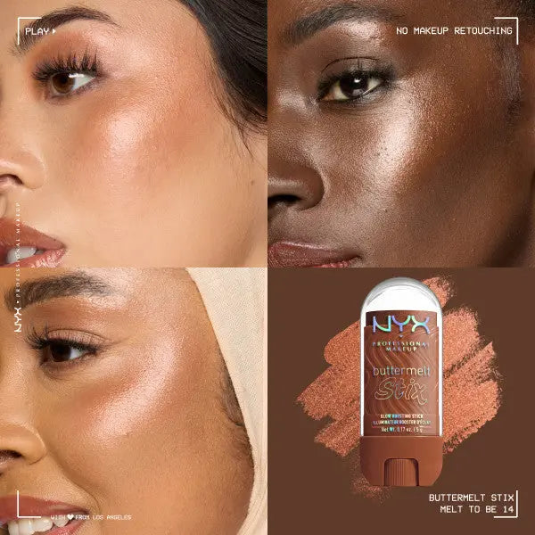 NYX Professional Makeup Buttermelt Highlighter Stix Melt To Be
