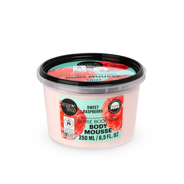 Organic Shop Refreshing Body Mousse Sweet Raspberry