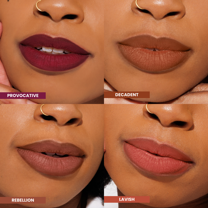 Rude Cosmetics Roaring 20's Matte Lipstick Rebellion, matte lipstick, foto 2 van 6