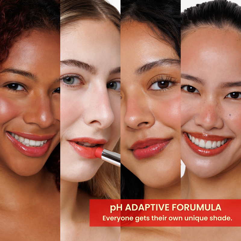 Rude Cosmetics The Glow Up! Glowing Lip Balm Peachy Sheen, hydraterende lippenbalsem met kleur, foto 6 van 9