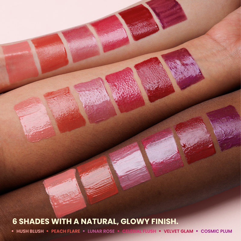 Rude Cosmetics The Glow Up! Illuminating Serum Blush Cosmic Plum, vloeibare blush, foto 2 van 7