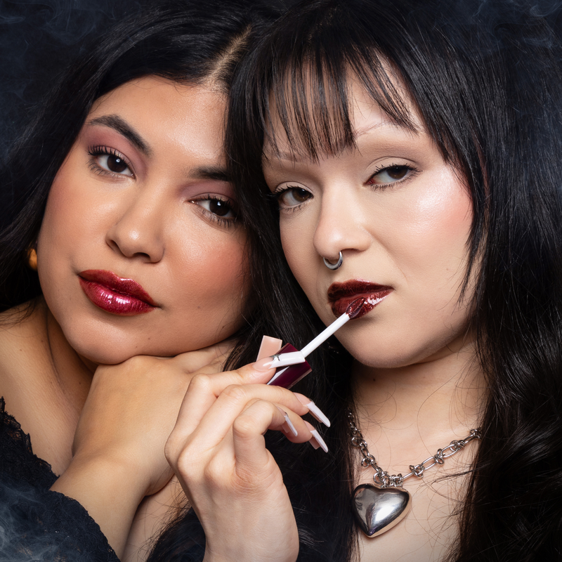 Rude Cosmetics The Spell Book Collection Shimmer Lip Oil Dreambind, glanzende lipolie met shimmer, foto 6 van 7