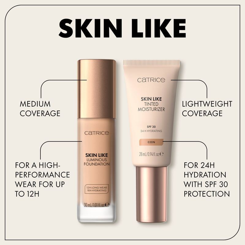 Catrice Skin Like Luminous Foundation 012C, vloeibare foundation met natuurlijke glow, foto 4 van 10