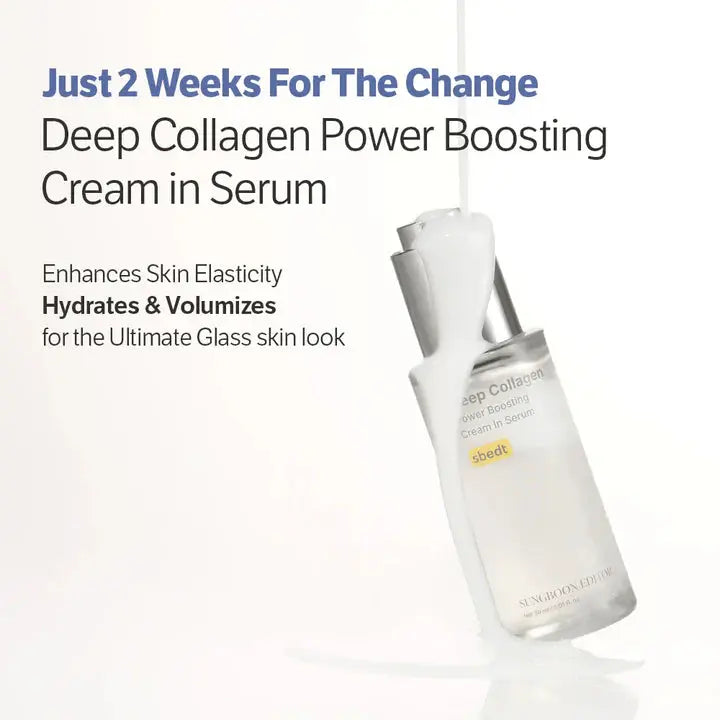 Sungboon Editor Deep Collagen Power Boosting Cream In Serum 30 ml.