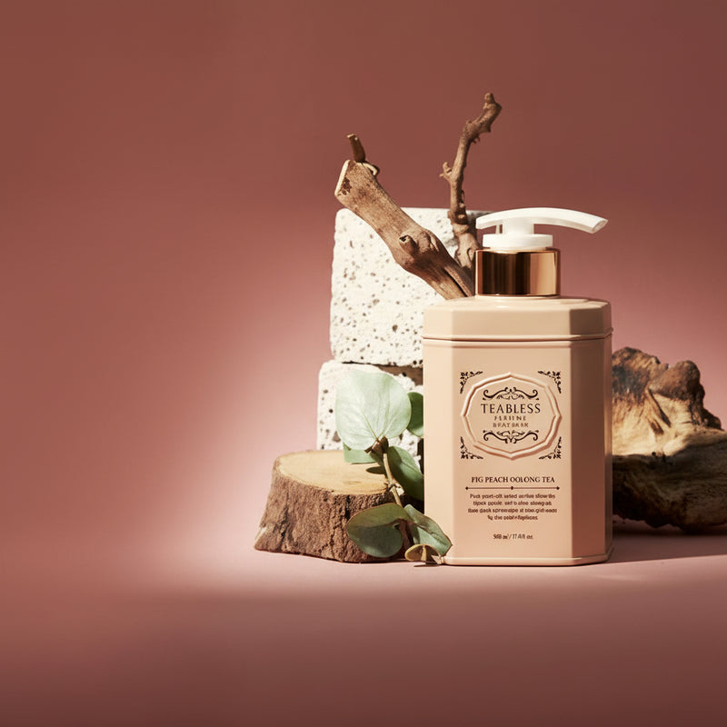 Teabless Perfume Body Wash Fig Peach Oolong Tea