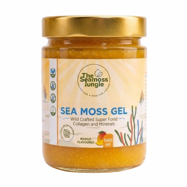 The Seamoss Jungle Sea Moss Gel Mango 500 ml.