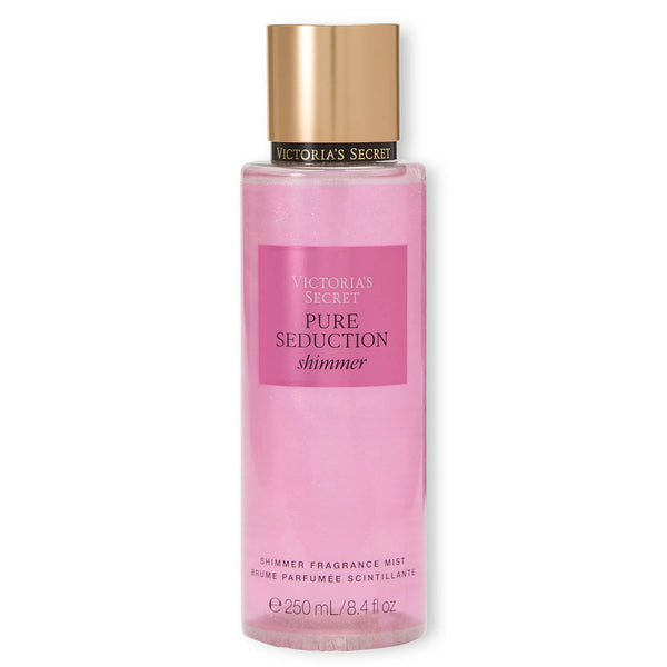 Victoria's Secret Pure Seduction Shimmer Fragrance Body Mist, fruitige body mist met shimmer
