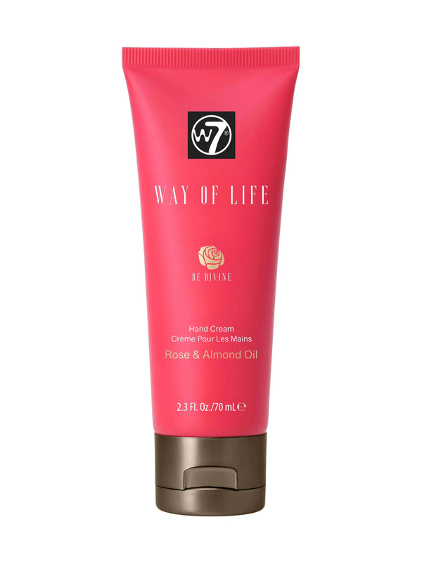 W7 Cosmetics Way of Life Hand Cream Rose & Almond