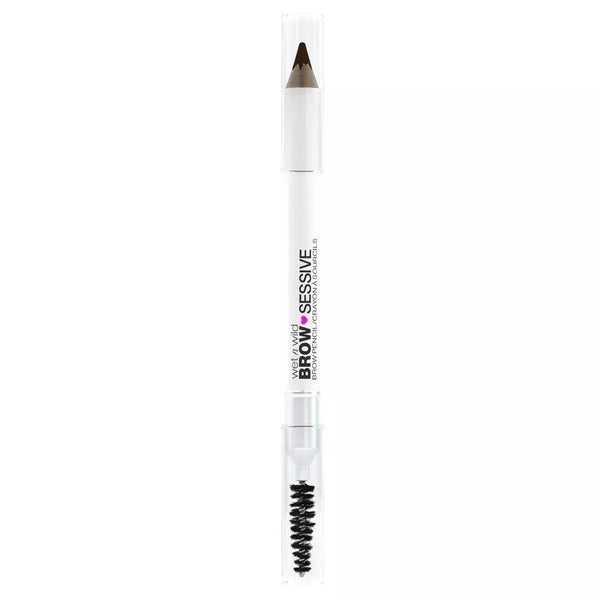 Wet n Wild Brow Sessive Brow Pencil Dark Brown, wenkbrauwpotlood met spoolie voor het bijtekenen van wenkbrauwen