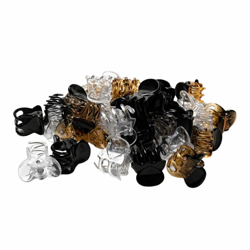 Yuaia Haircare Mini Clips 30 Pieces, set van kleine haarclips voor styling