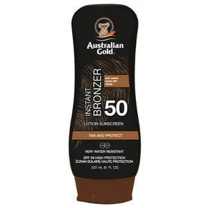 Lotion SPF 50 avec bronzer