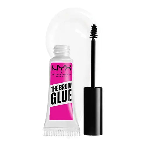 NYX Professional Makeup The Instant Brow Glue Styler Clear, transparante wenkbrauwgel met extreme hold