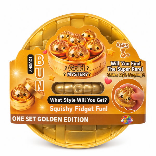 Mystery Dumpling Squishy Gold Edition