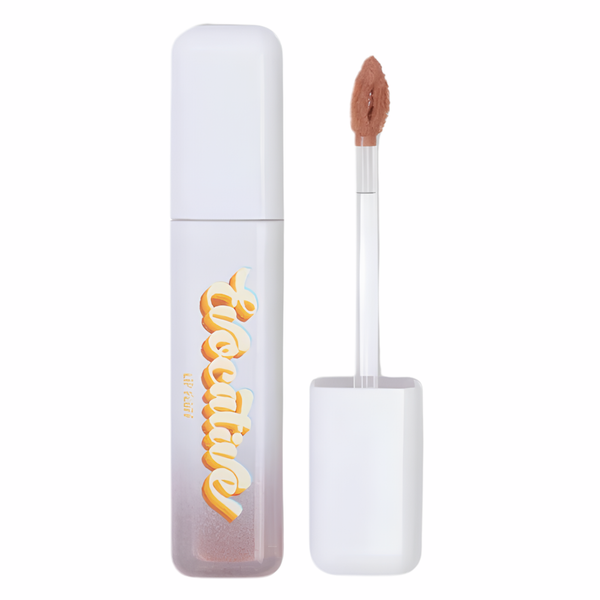 Singe Beauty Evocative Lip Fluff Bossy Bonbon, moussey matte liquid lipstick